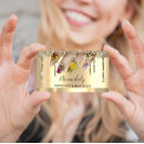 Search for manicure business cards Glitter