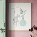 Search for pretty green posters Botanical