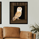Search for brown owl posters Illustration