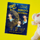 Search for half moon invitations For kids