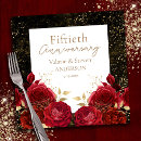 Search for 50th anniversary napkins Floral