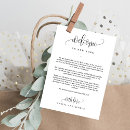 Search for welcome bag note weddings Welcome to our