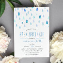 Search for april showers baby shower invitations Watercolor