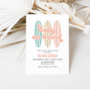 Search for surfboard baby shower invitations Summer