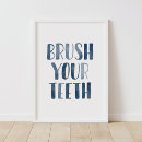 Search for children brushing teeth posters For kids