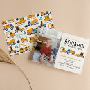 Recherche de grand camion invitations De construction