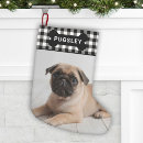 Search for buffalo plaid christmas stockings Dog bone