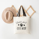 Search for cat tote bags pet parent