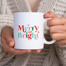 Search for merry and bright mugs Green