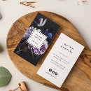 Recherche de lavande florale cartes visite Pour elle