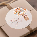 Search for blue baby shower thank you stickers Cute bear