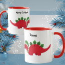Search for dinosaur christmas mugs Festive