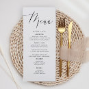 Recherche de rustique mariage menus De élégant