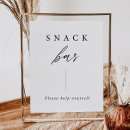 Search for snacks sign wedding signs Calligraphy