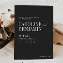 Search for invi invitations Black and white