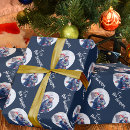 Search for lettering wrapping paper Blue