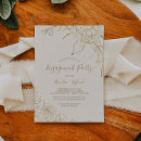Search for floral engagement party invitations Vintage