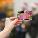 Recherche de pivoine rose cartes visite Customer
