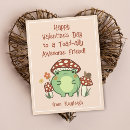 Search for cute frog valentines day cards Toad