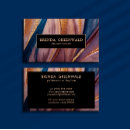 Search for rose gold foil business cards Makeup artist