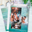 Search for pink and green christmas cards Photo collage
