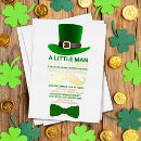 Recherche de irish baby shower invitations Leprechaun