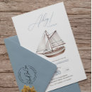 Search for sailboat baby shower invitations Sailor