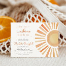 Search for my little sunshine baby shower invitations Minimalist