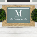 Search for elegant doormats Initial