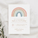 Search for boho rainbow party invitations Pastel
