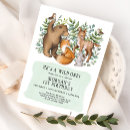 Recherche de illustration de renard invitations Pour enfants