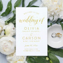 Search for white and gold wedding programs Modern