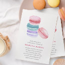 Search for macaron bridal shower invitations Macaroon