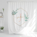 Recherche de bohème rideaux douche Monogramme