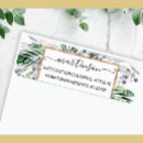 Search for greenery return address labels Elegant and modern