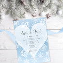 Recherche de icy blue invitations Flocons de neige