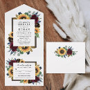 Search for country farmhouse rustic wedding invitations All in one