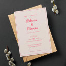 Recherche de fuchsia mariage invitations Chic