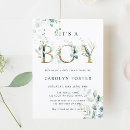 Recherche de eucalyptus baby shower invitations Bois