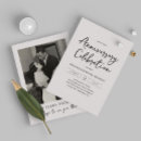 Search for modern anniversary invitations Classic