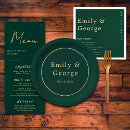 Search for emerald green gold plates Minimalist