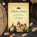 Search for fairytale bridal shower invitations Rustic