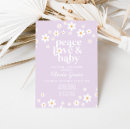 Search for peace love invitations 70s