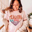 Search for teaching tshirts typography