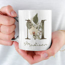 Search for m initials mugs Botanical