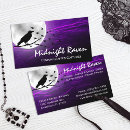 Search for halloween business cards full moon