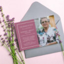 Search for womans funeral invitations Celebration of life
