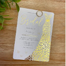 Recherche de gold heart invitations Doré