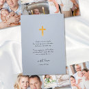 Search for blue and gold thank you cards Baptism