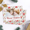 Recherche de red poinsettias christmas cards Family